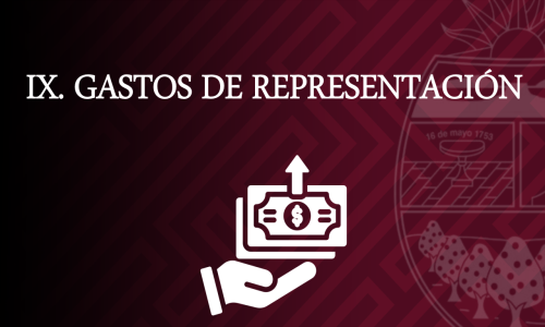 GASTOS DE REPRESENTACIÓN