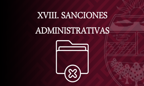 SANCIONES ADMINISTRATIVAS