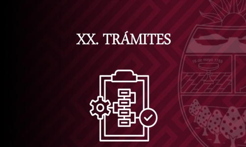TRÁMITES