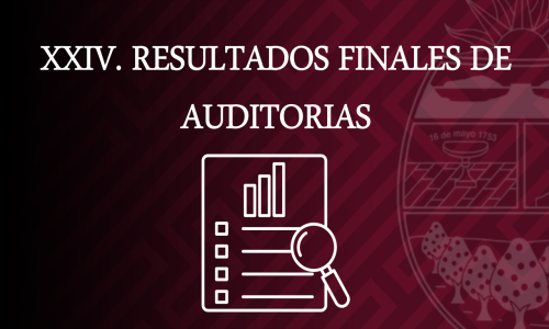 RESULTADOS FINALES DE AUDITORIAS