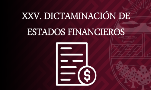 DICTAMINACIÓN DE ESTADOS FINANCIEROS