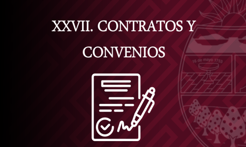 CONTRATOS Y CONVENIOS