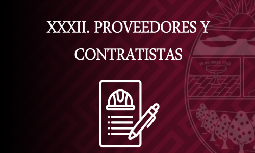 PROVEEDORES Y CONTRATISTAS