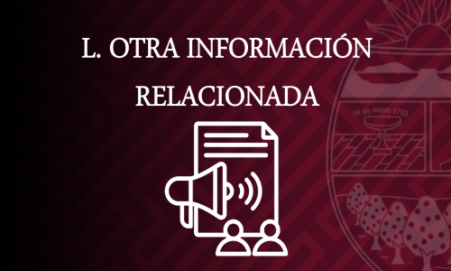 OTRA INFORMACIÓN RELACIONADA